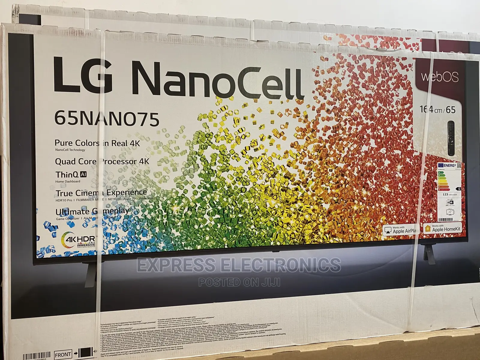 Enjoy Netflix on LG UHD Smart 65”Nanocell Nano 756
