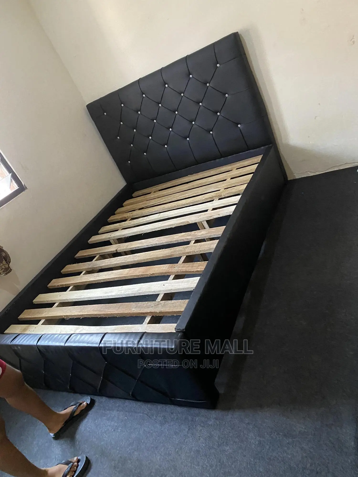 New Black Queensize Bed Frame
