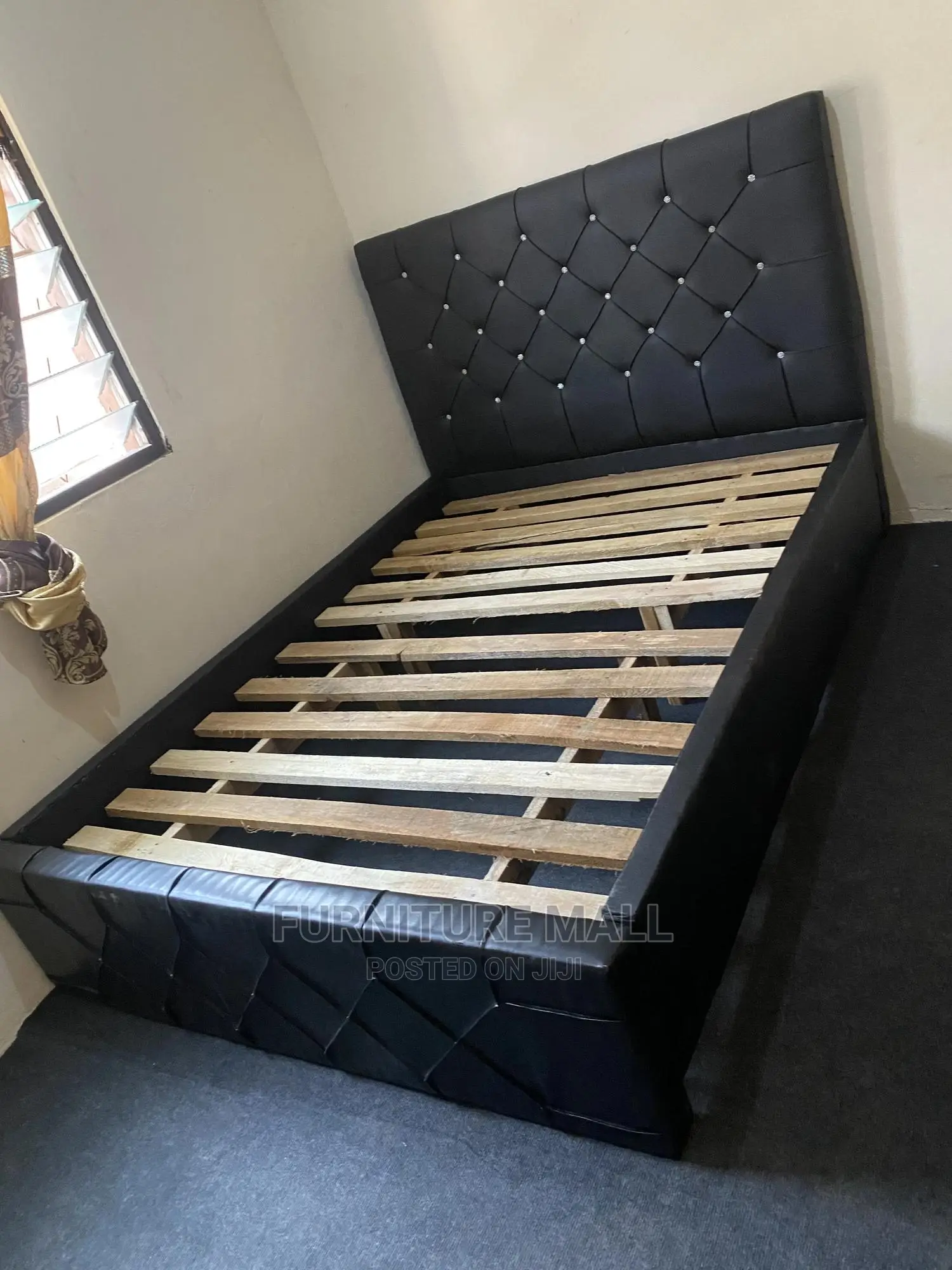 New Black Queensize Bed Frame