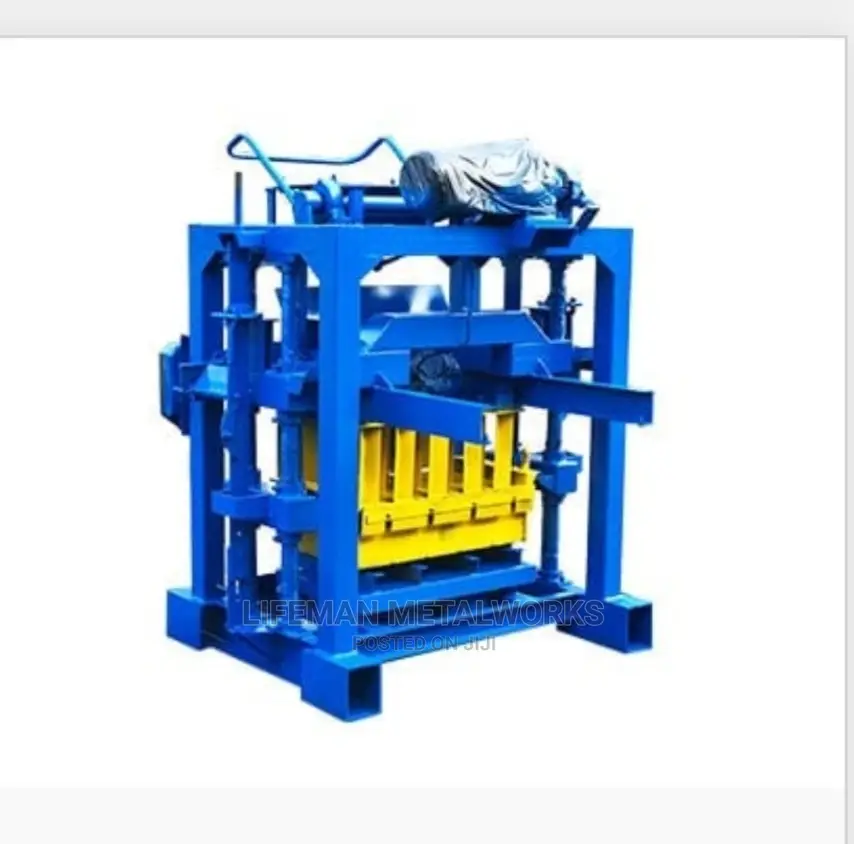 Automatic Block Machine Without Conveyor