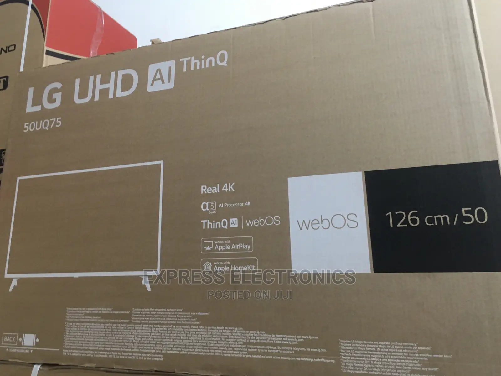 50UQ75003 Enjoy New Year With LG 50”UHD Smart Tv+Tv Guard