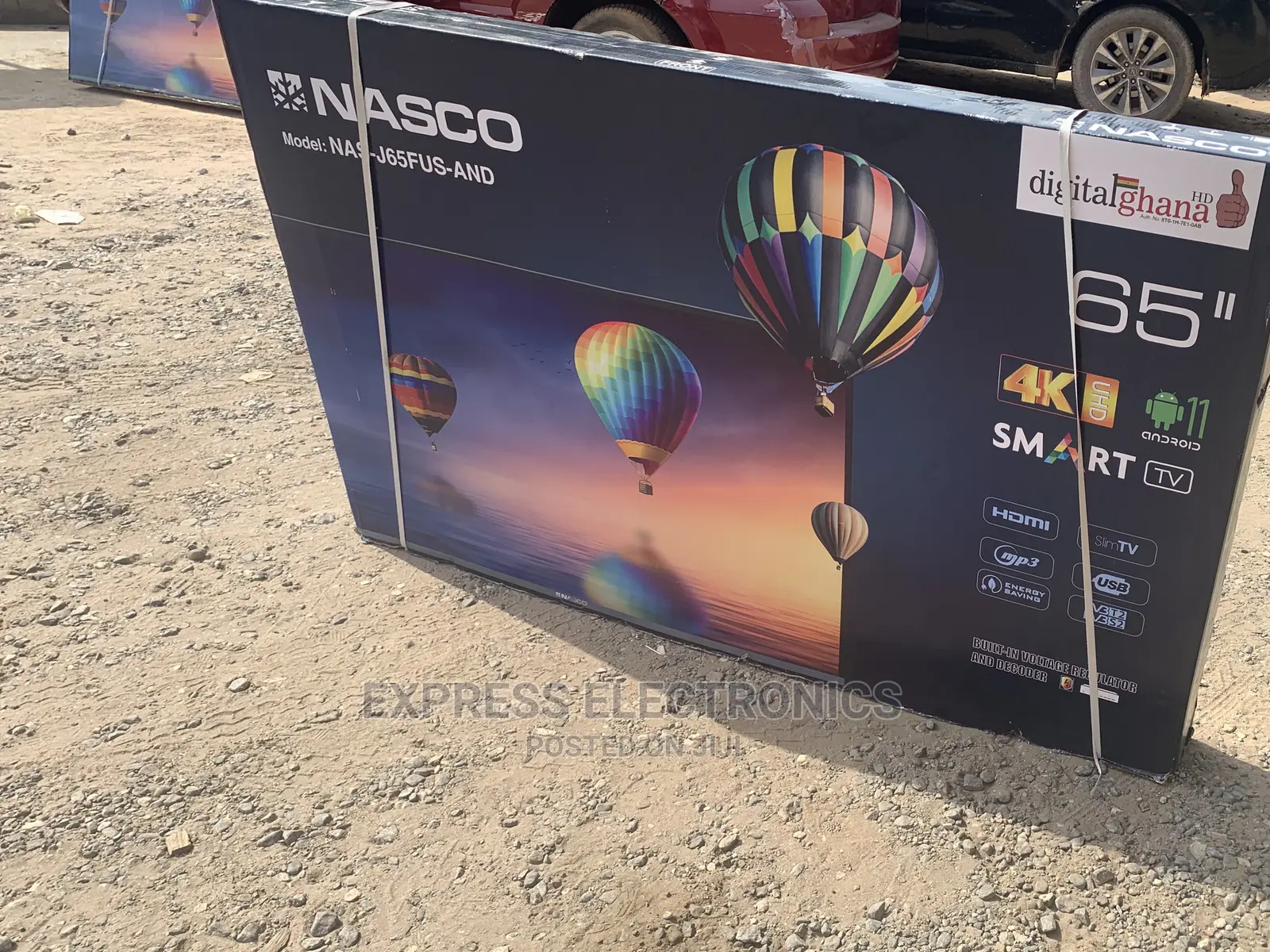 Dynamic Contrast Nasco 65 UHD Smart Nas-J65fus-And