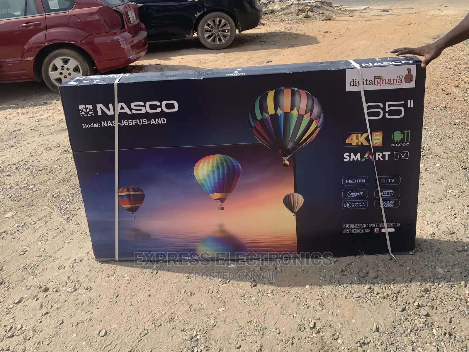 Dynamic Contrast Nasco 65 UHD Smart Nas-J65fus-And