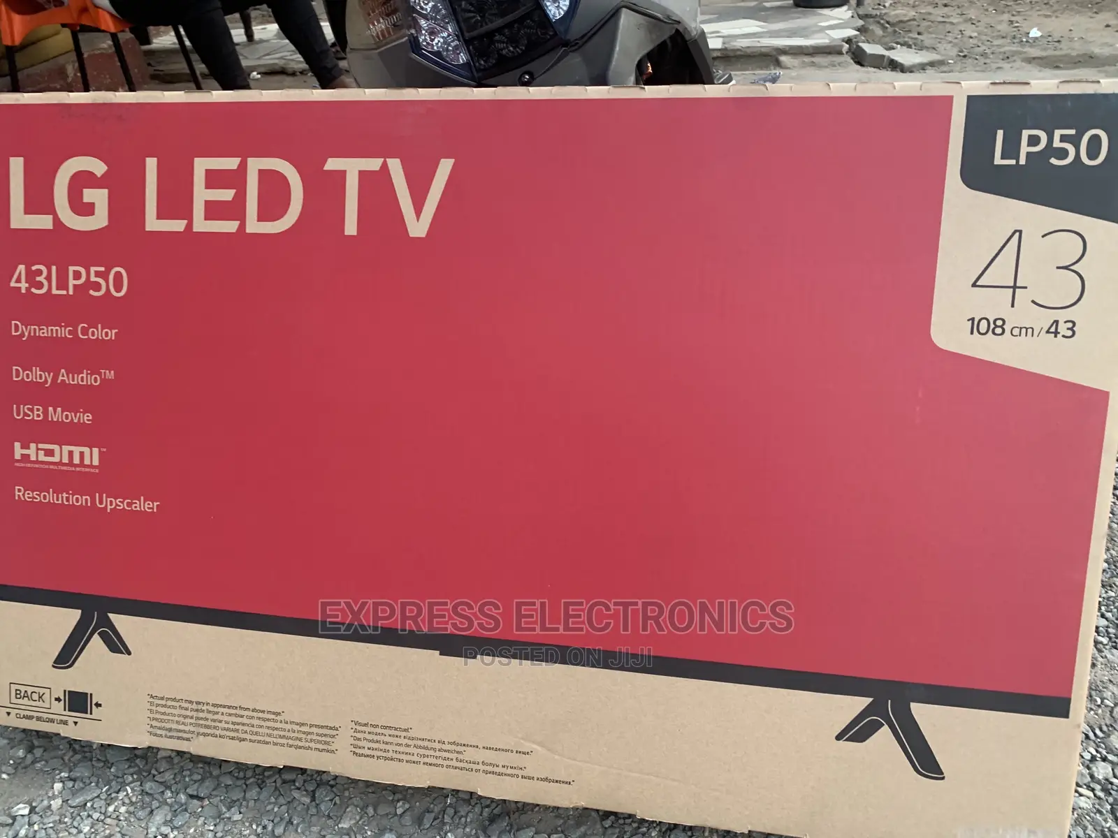 Dynamic Contrast 43LP5000PTA 43 Inches FHD Digital TV LG