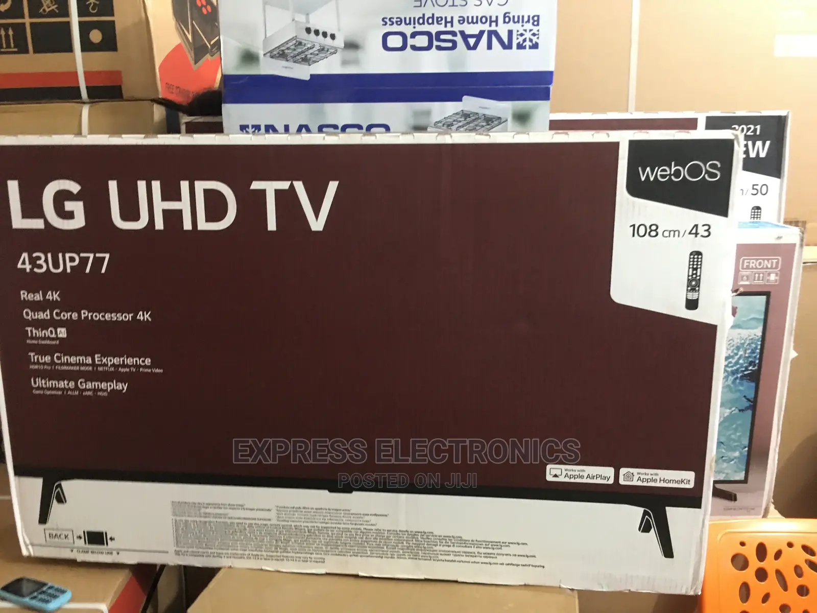 Real Smart Android LG UHD 43UP77003 43”+Wireless Keyboard