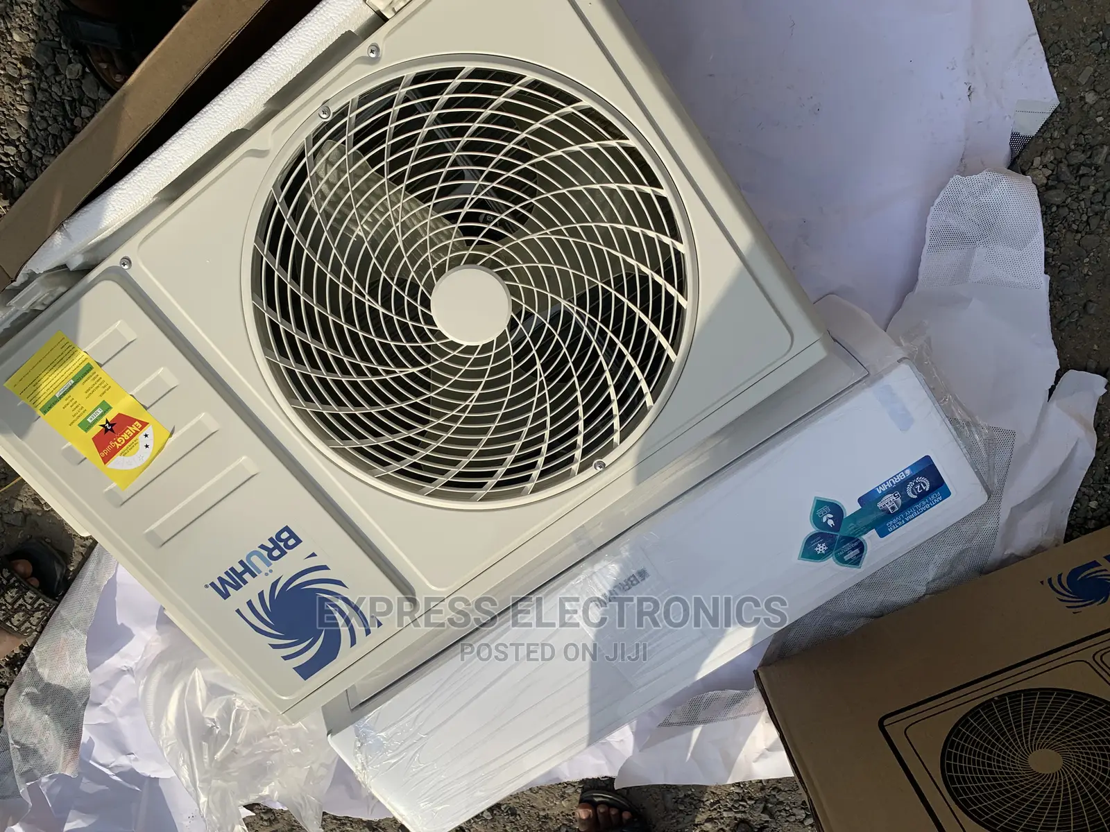 Quiet and Stable Low Noise Motor Bruhm 1.5hp R410 Gas