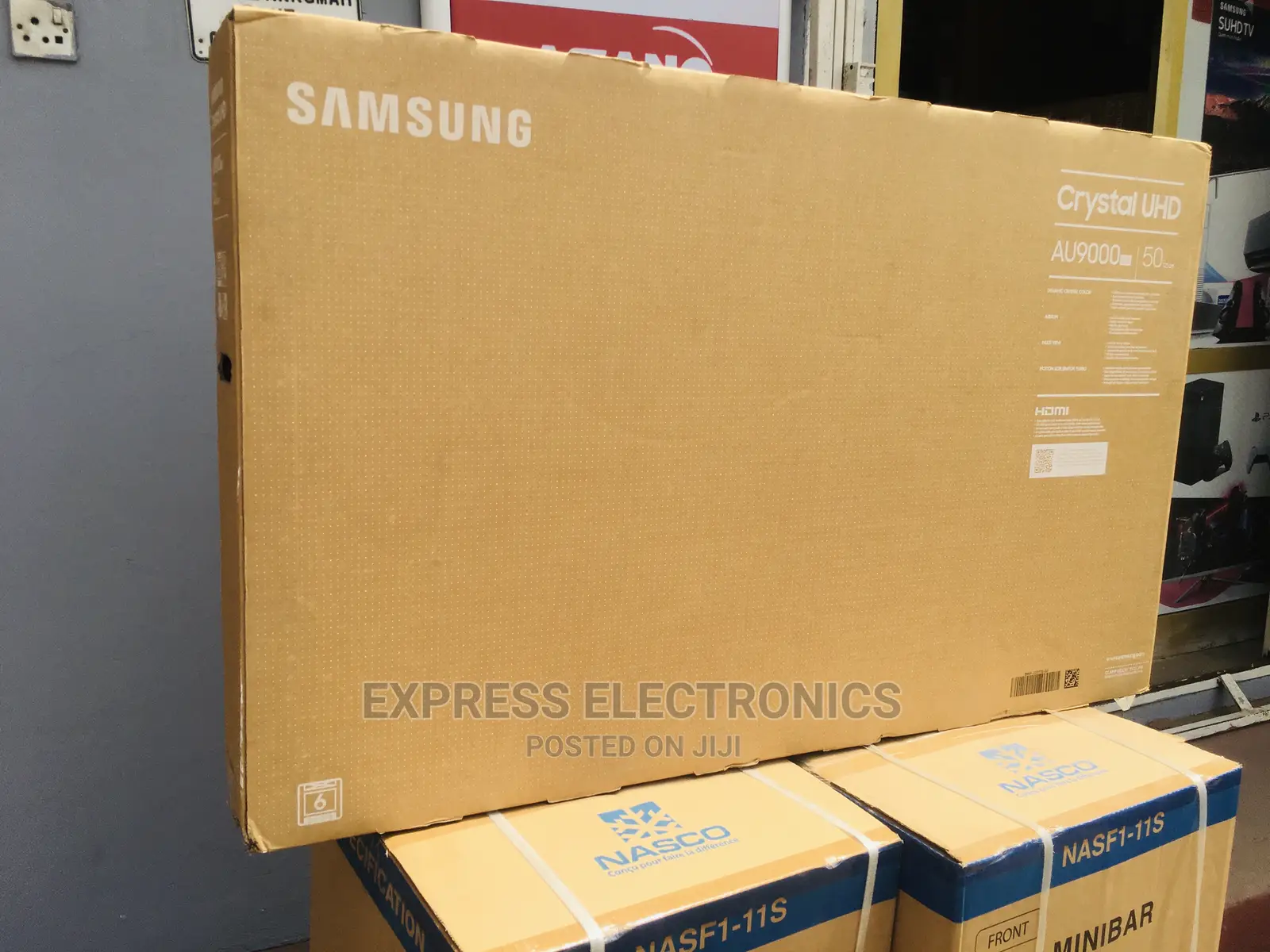 Sleek and Slim More Than Ever Samsung 50”AU9000 UHD Smart