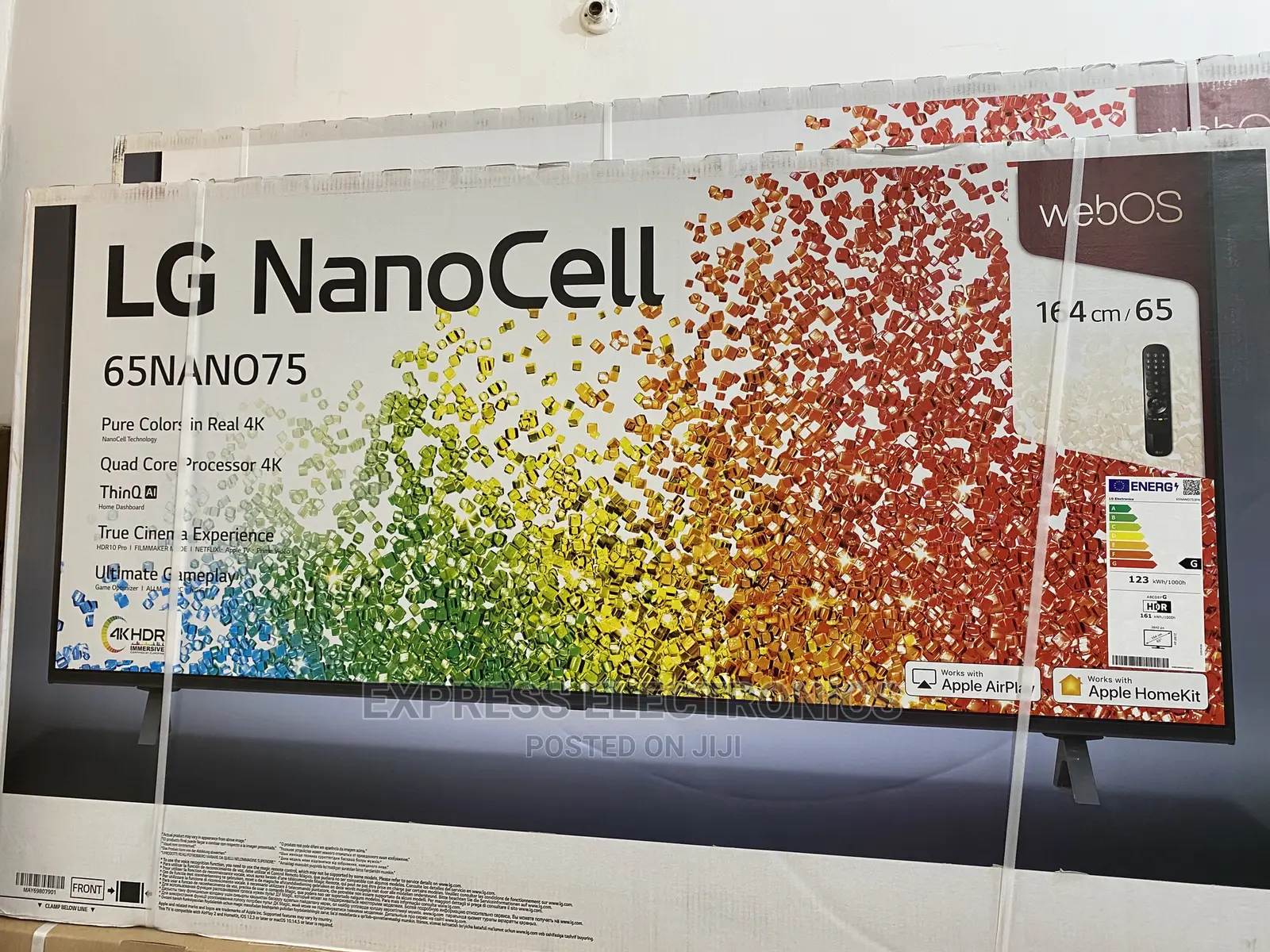 Sleek and Stylish New LG 65”Nanocell UHD Smart
