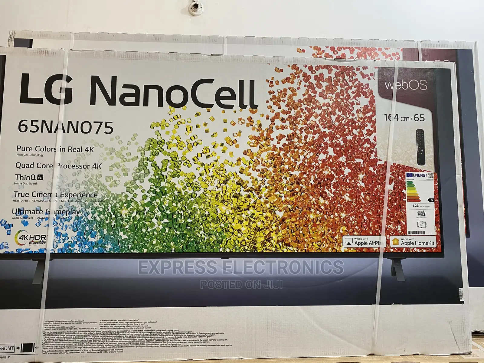 Sleek and Stylish New LG 65”Nanocell UHD Smart
