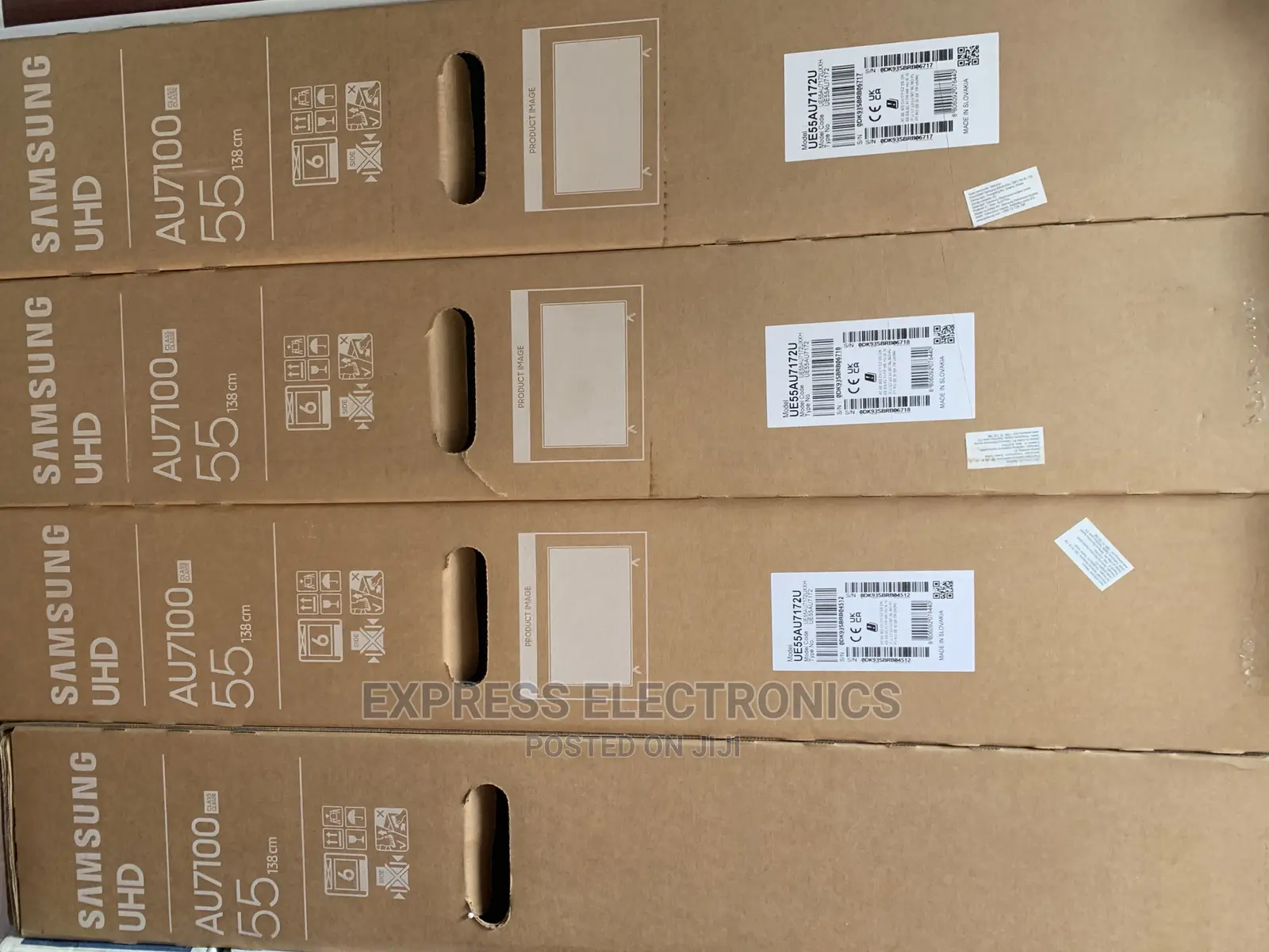 Slim Quality and Sleek Design Samsung UHD Smart 55”AU7172