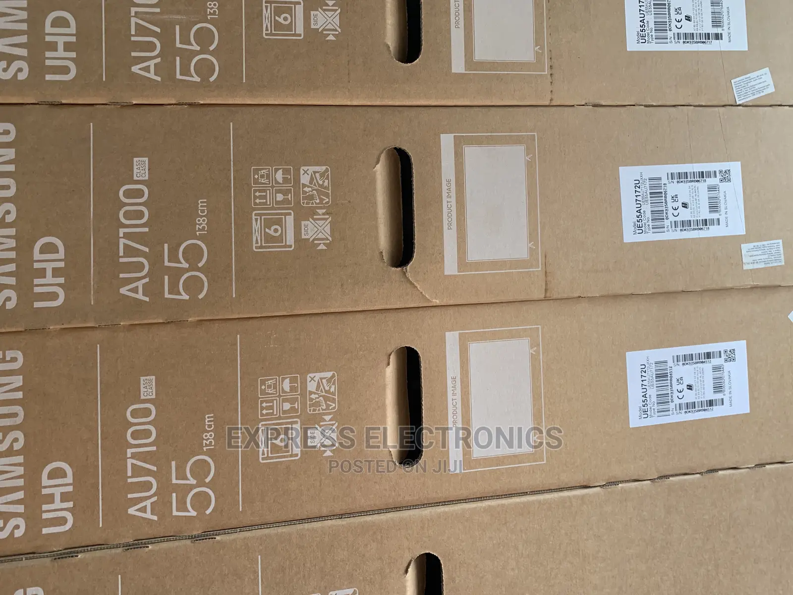 Slim Quality and Sleek Design Samsung UHD Smart 55”AU7172