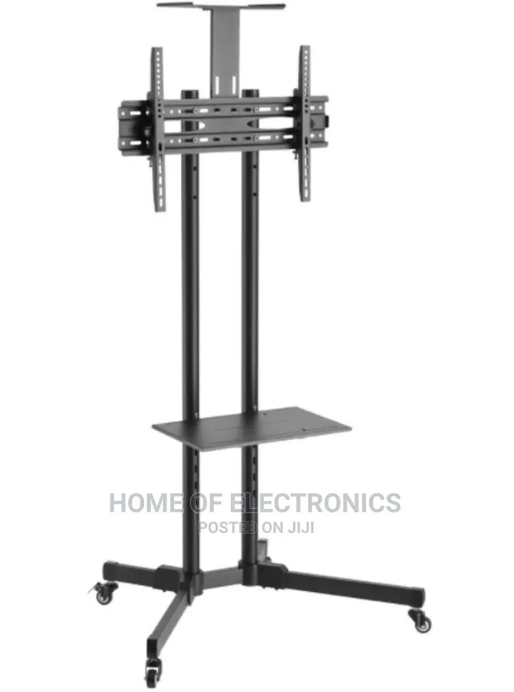 (32-70)Movable Mobile TV Trolley Stand + Wheels.
