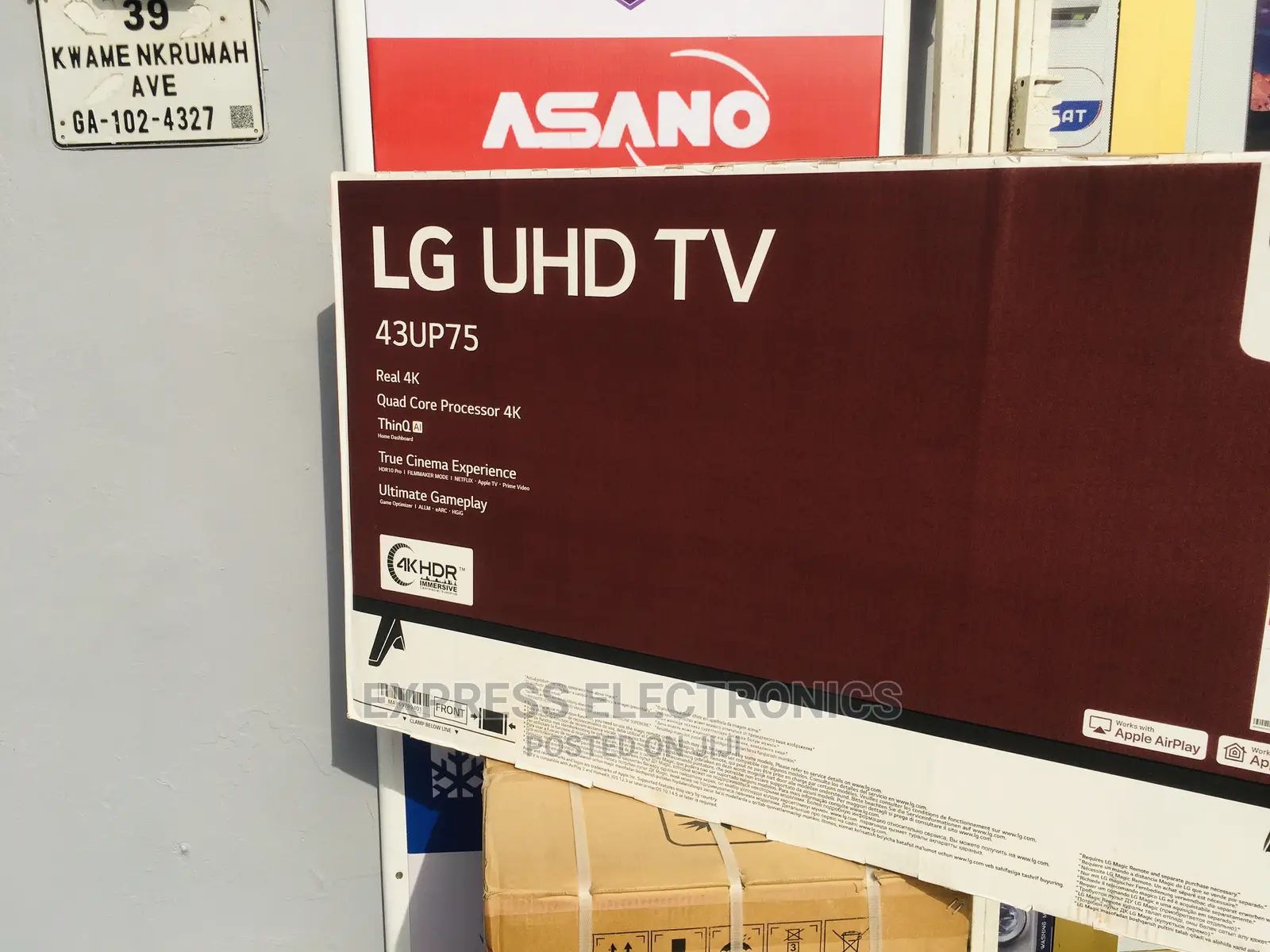 Crystal 2023 LG 43”Up75 Smart Uhd TV