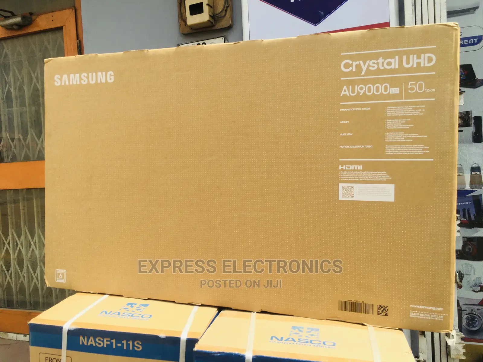 No.1 Real Smart Samsung 50”AU9000 UHD Newly in Box Tv