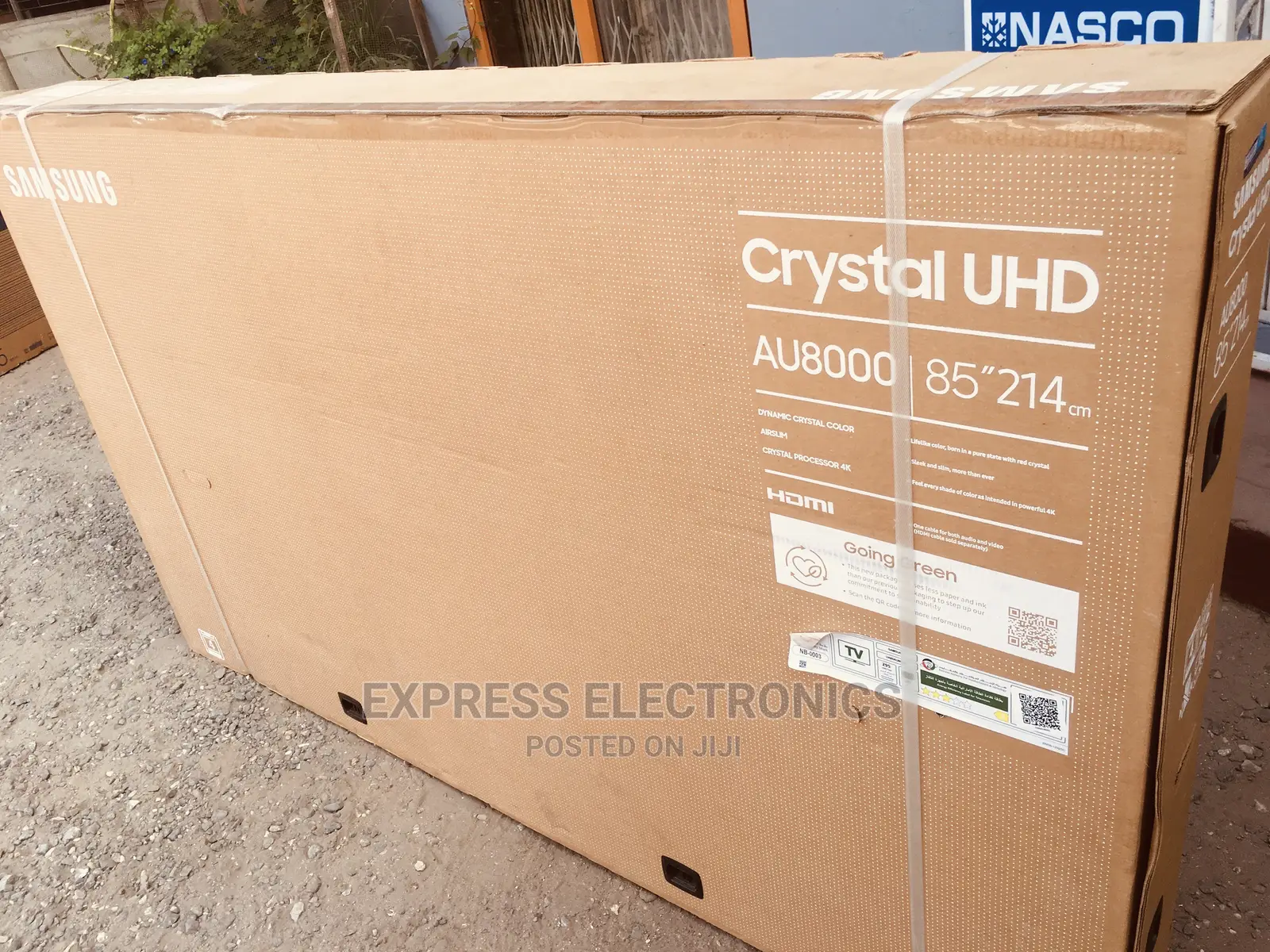 Clear Picture Quality Samsung 85”Au8000 UHD Real Smart Tv
