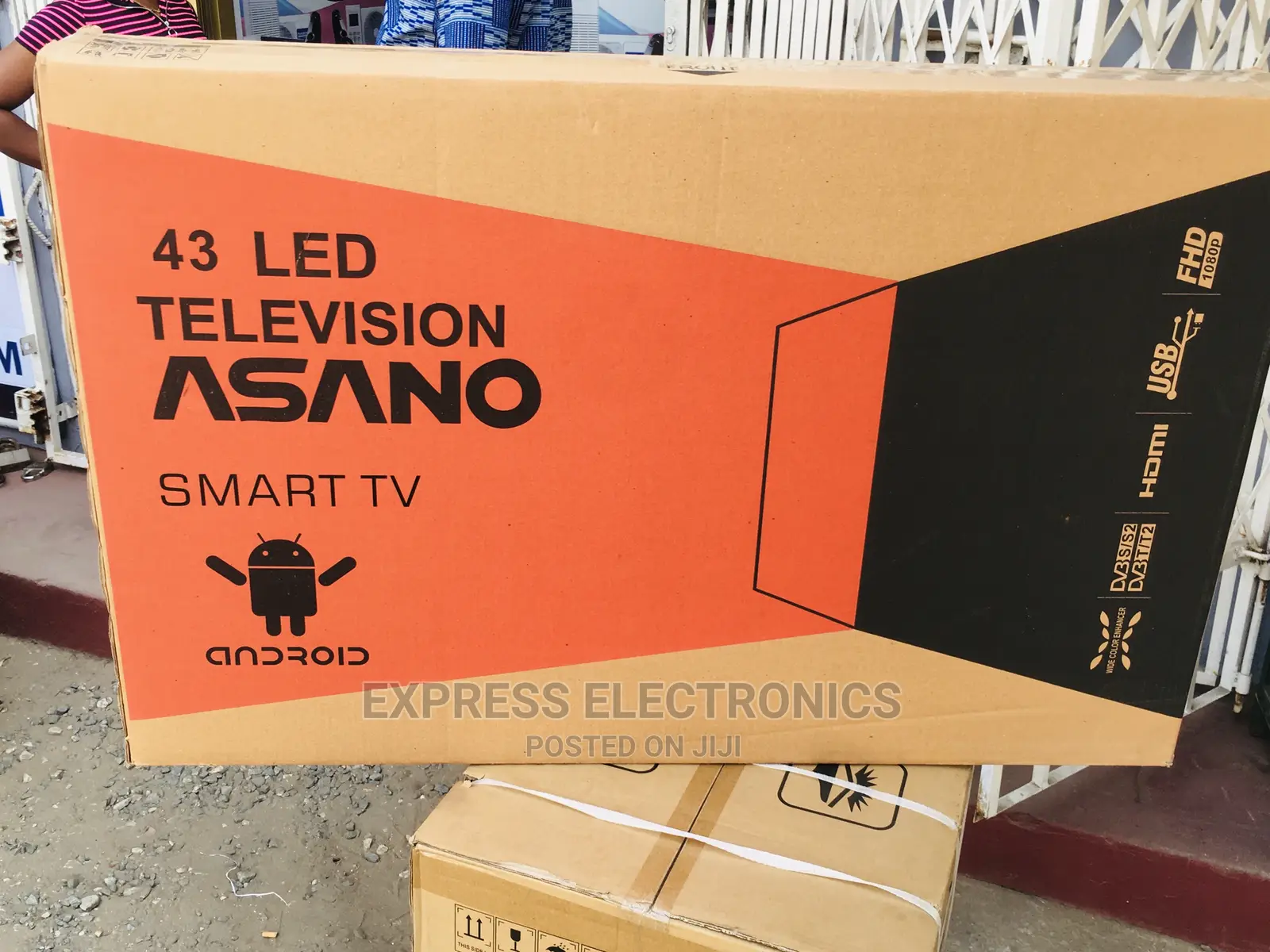 Clear Picture Quality Asano 43”FHD Smart Android Tv