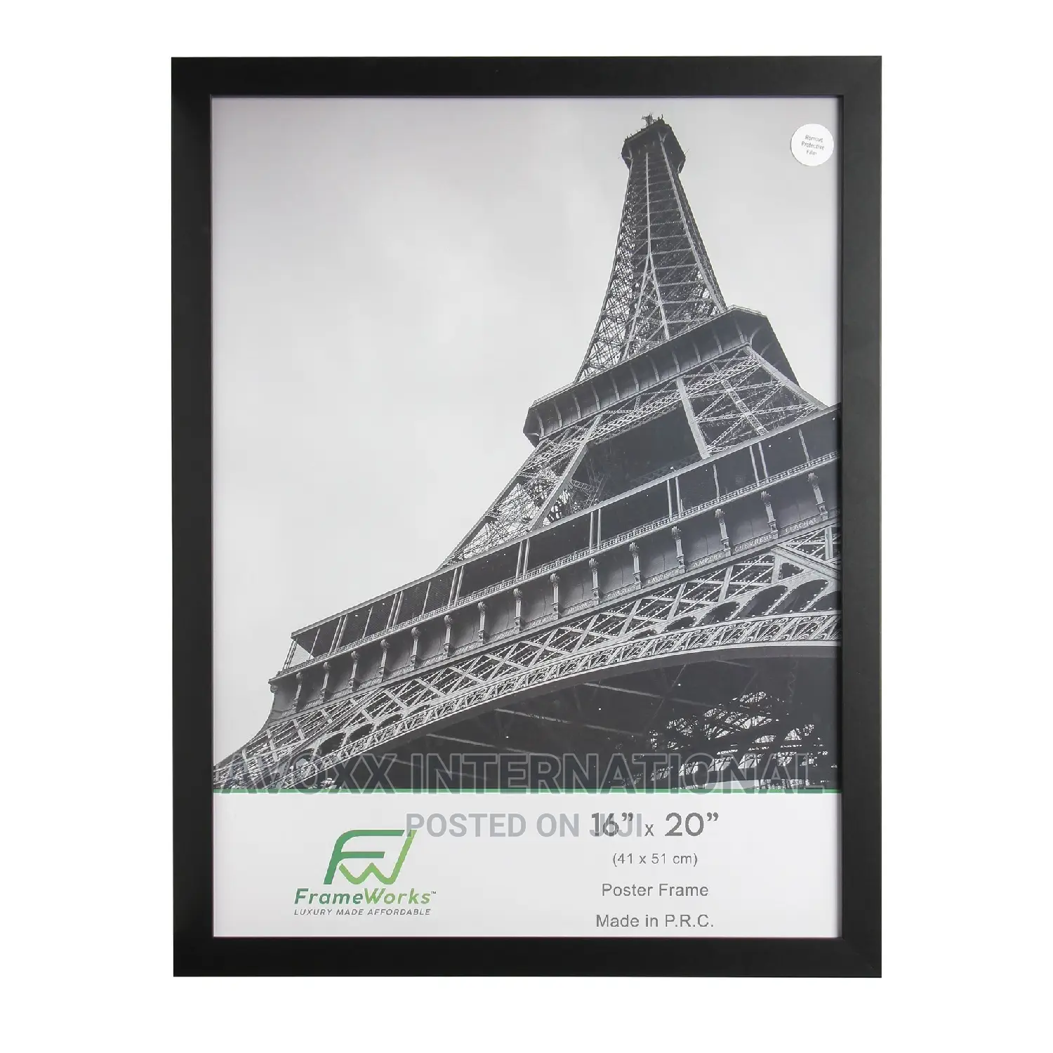 16"X20" MDF Wood Multi-Pack Back-Loading Poster Frames 2 PCS
