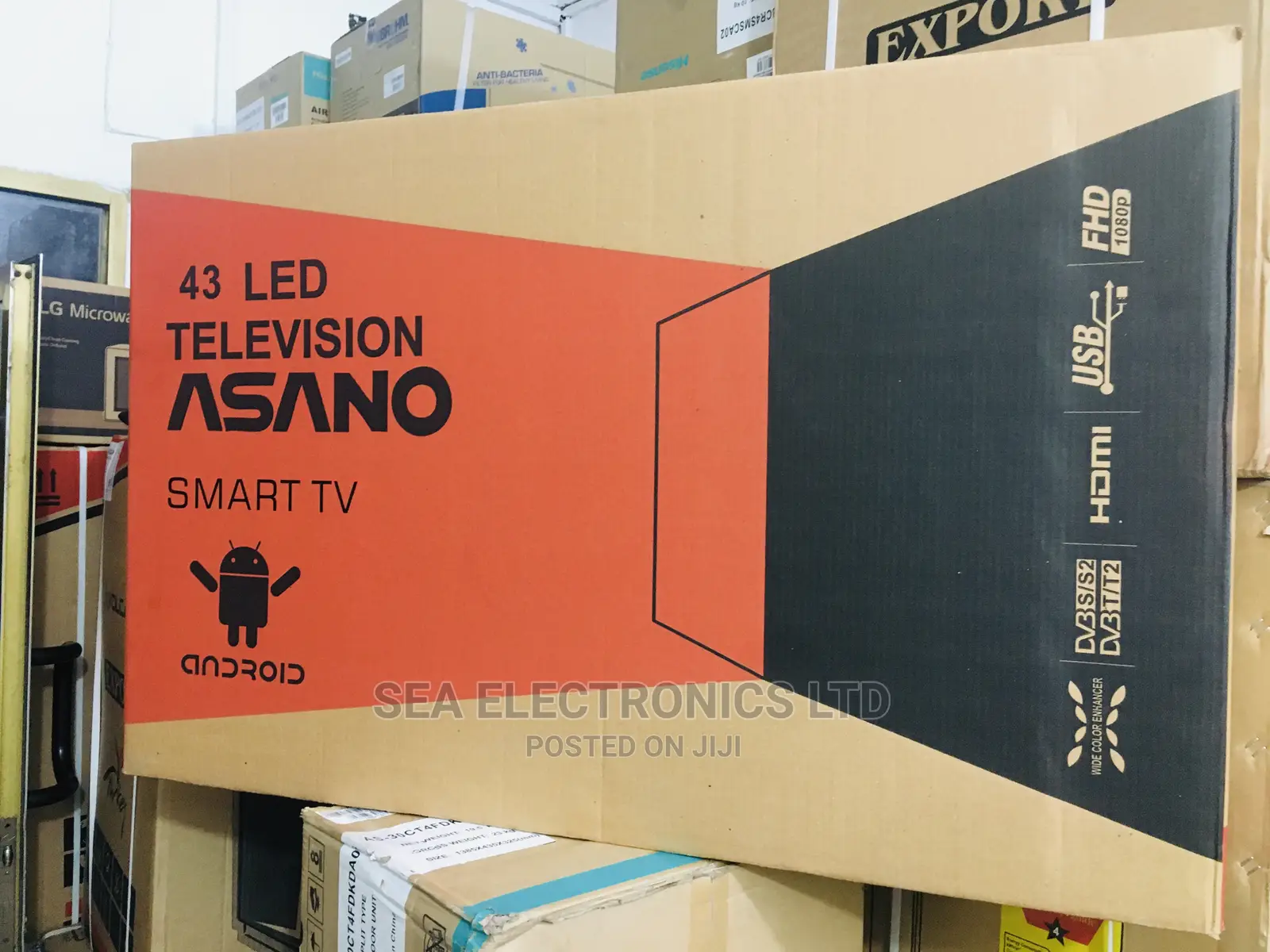 Incredible Asano 43 Smart Android TV