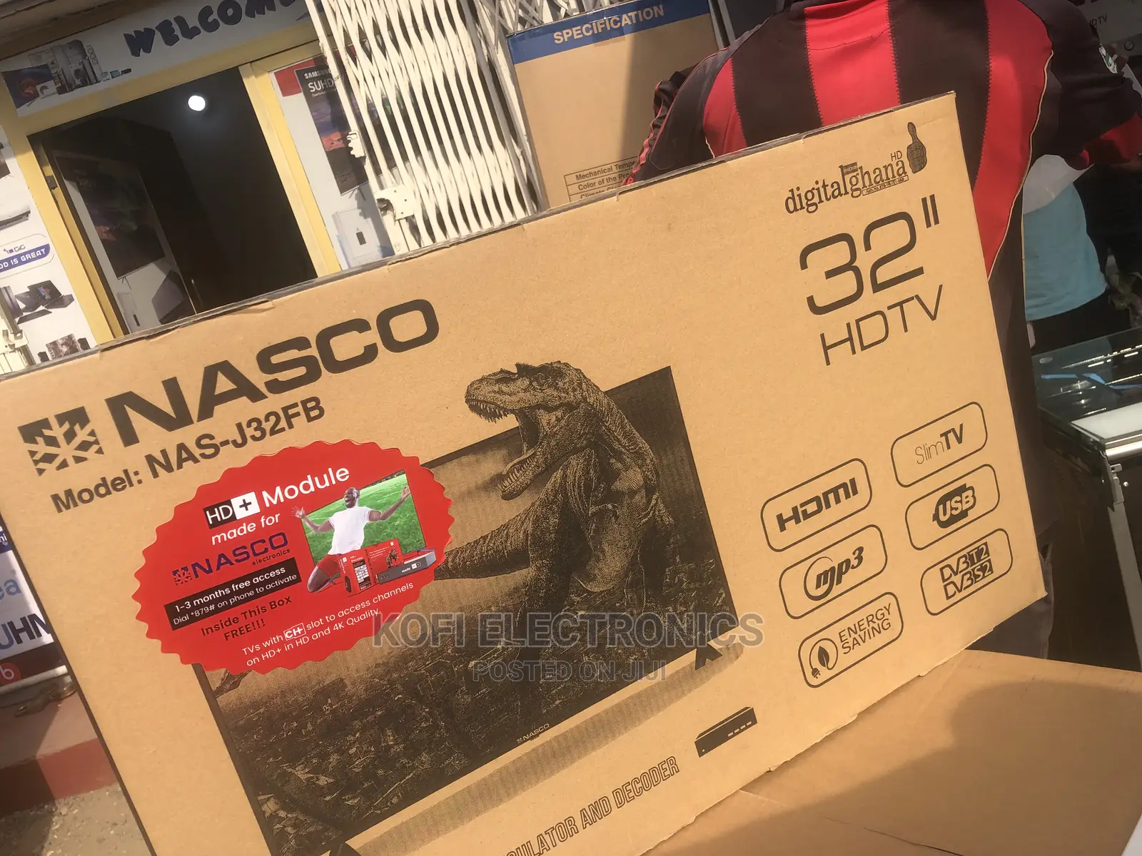 Visual Quality Nasco 32inches Digital Satellite TV