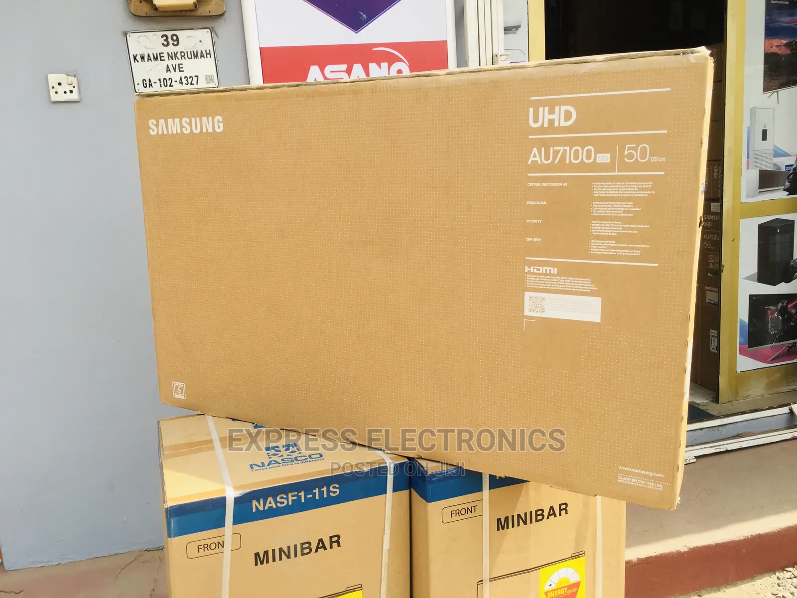 Latest Version of 50”Au7172 UHD Real Smart Samsung Tv