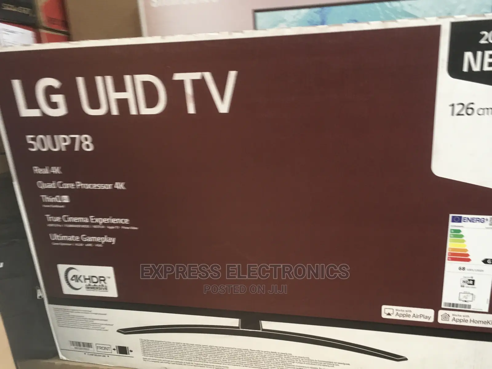 Latest Arrivals of 50”UP78 Real Smart UHD LG Tv +Mount