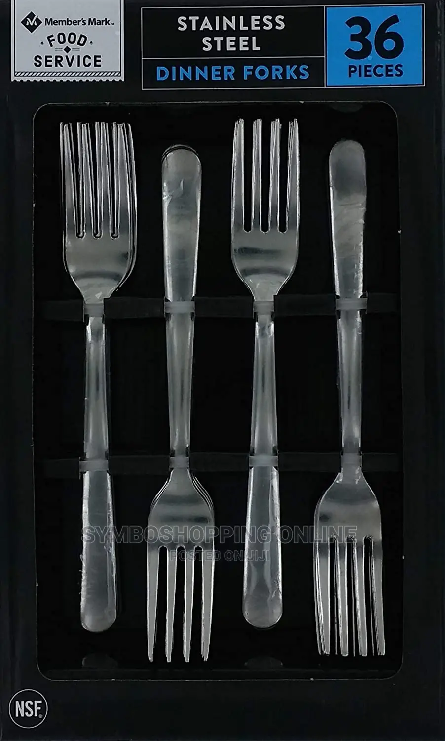 Member's Mark Stainless Steel Dinner Fork 36 Pieces