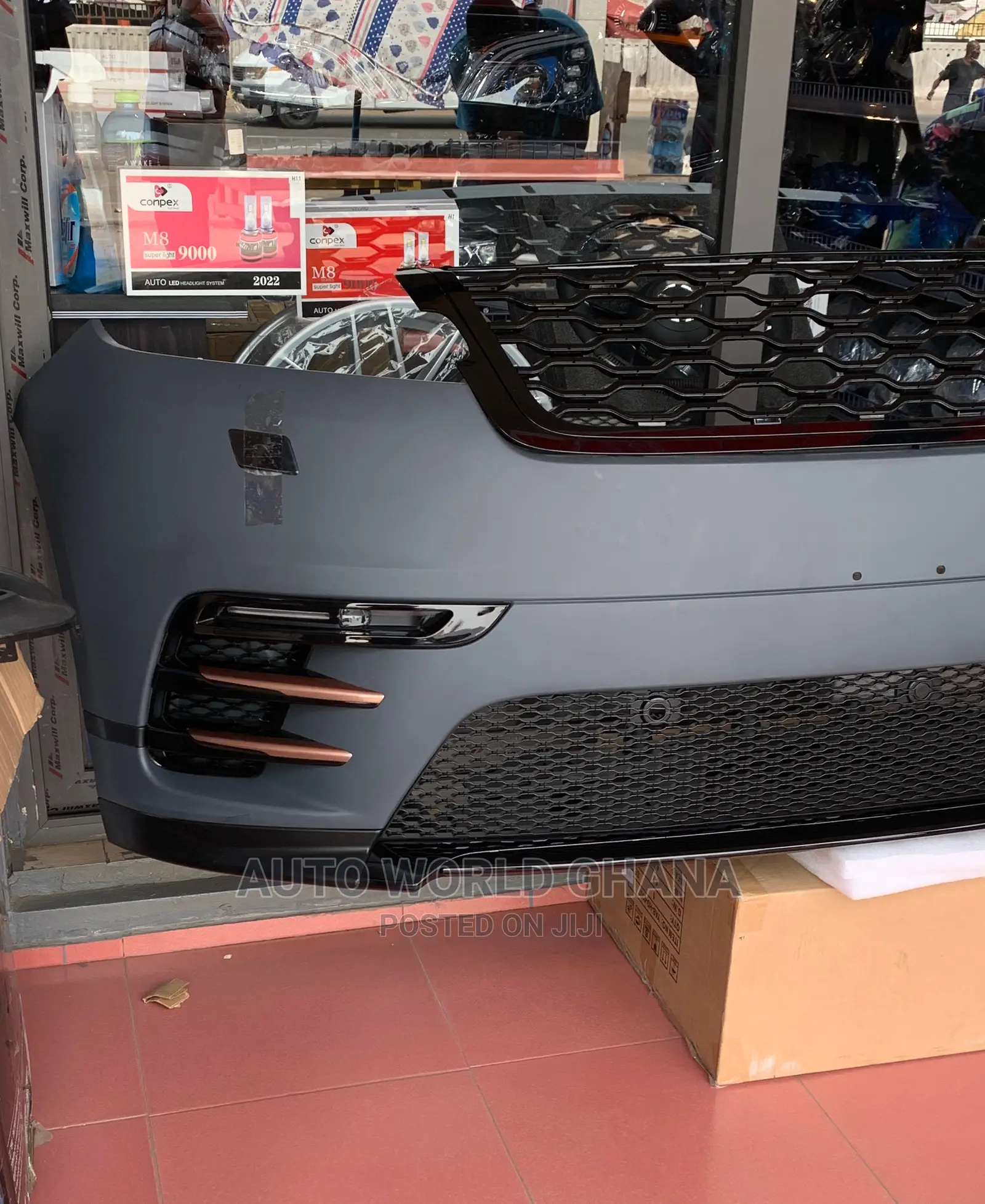 Range Rover Velar R Dynamic Front Bumper Set 2017-2022
