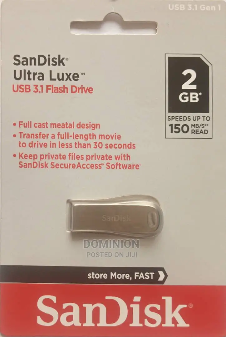 Sandisk 2gb Metallic Pendrive
