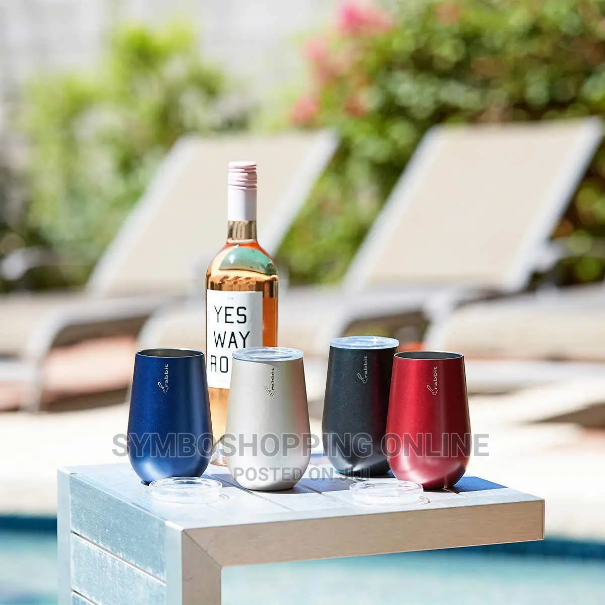Rabbit Stainless Steel 12 Oz Tumbler Set Tumblers With Lid