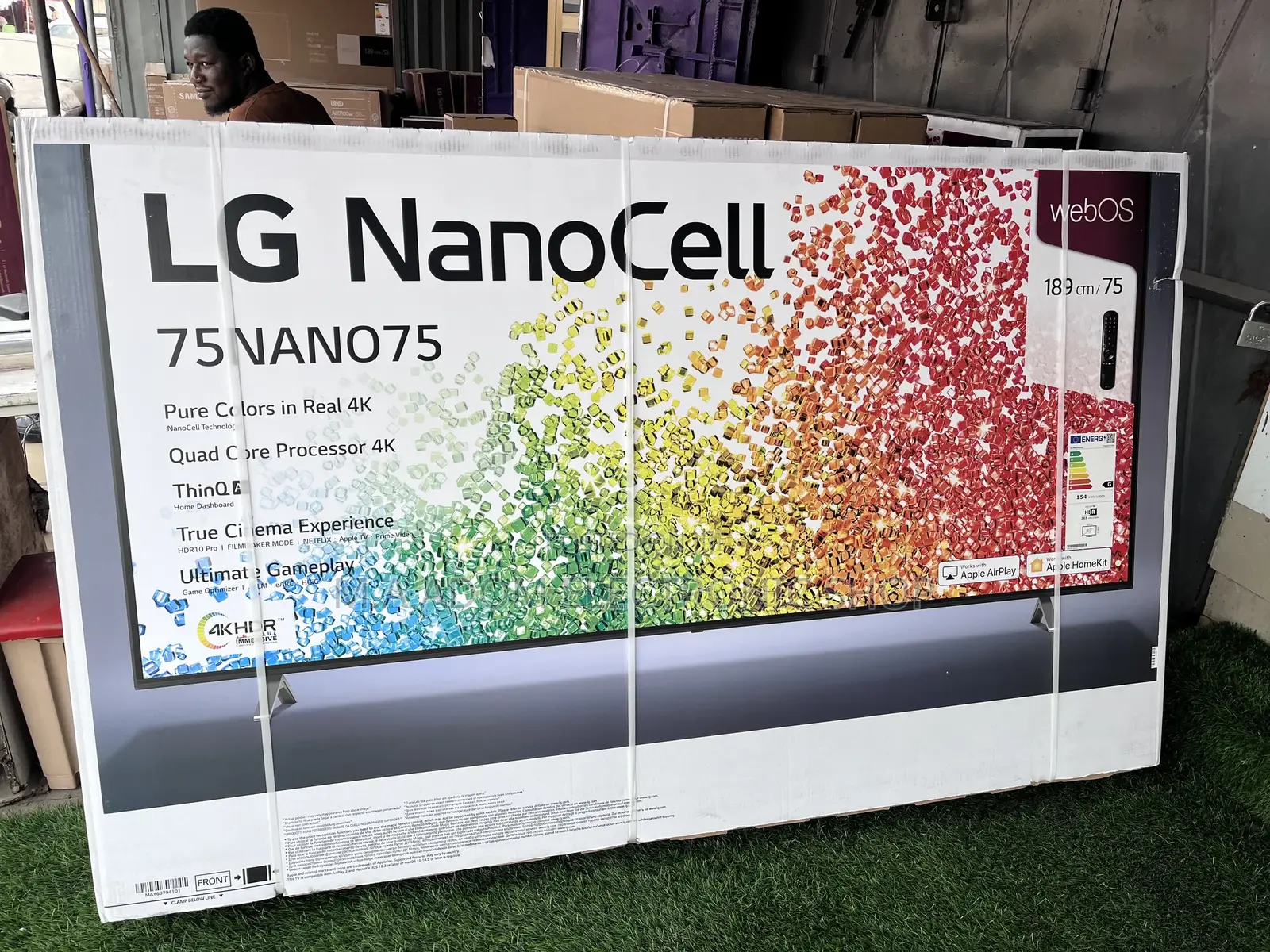 75” Lg Nano Cell Webos Led Tv With Pure Colour Real 
