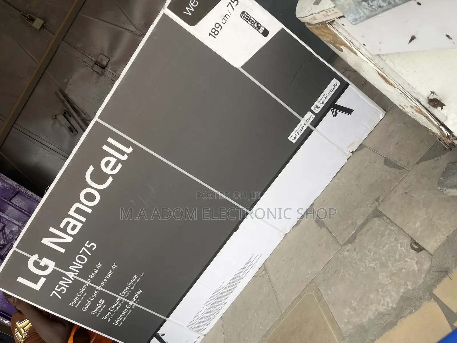 75” Lg Nano Cell Webos Led Tv With Pure Colour Real 
