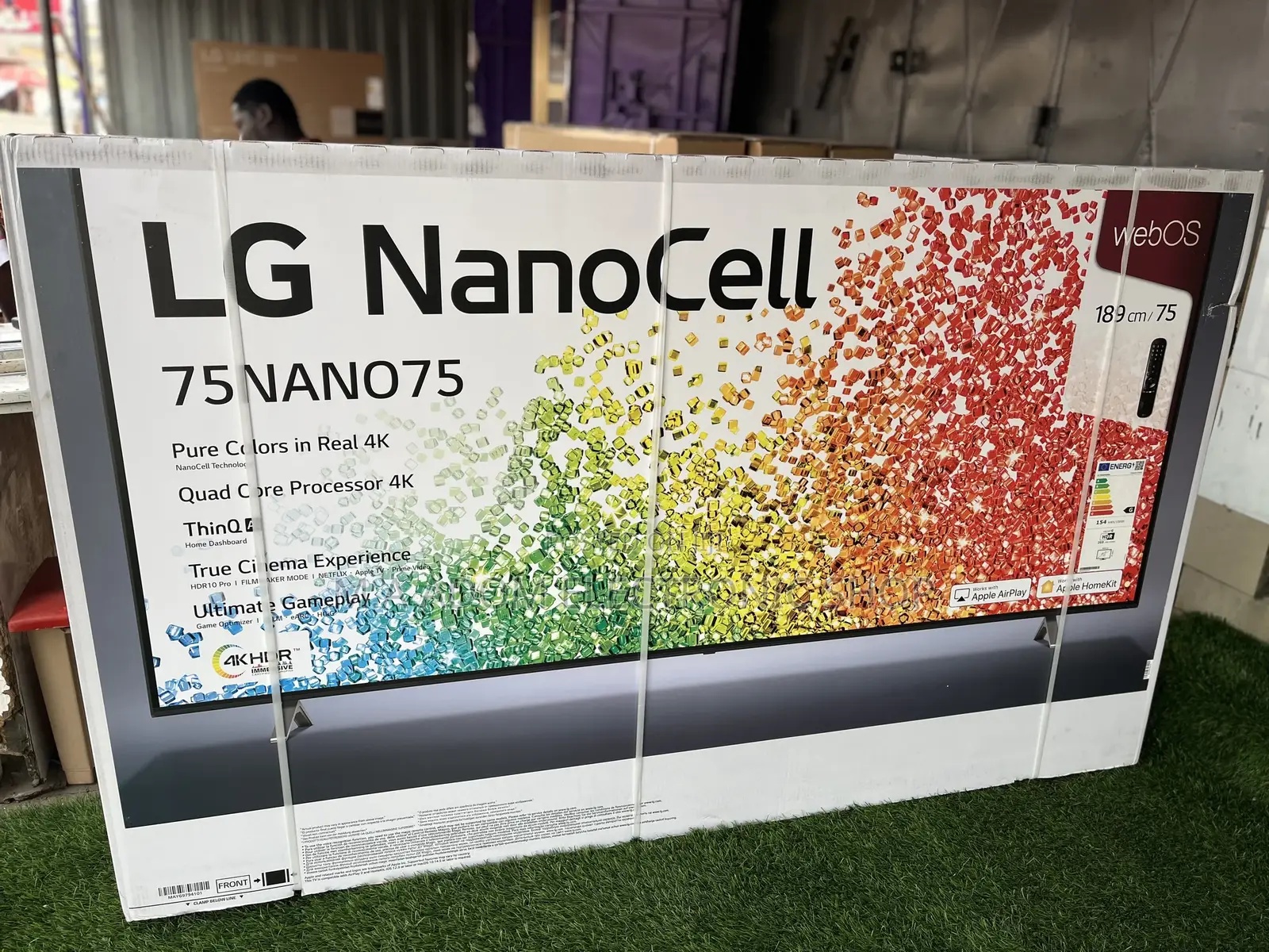Lg Nanocell 75” Led Tv With True Cinema Experience