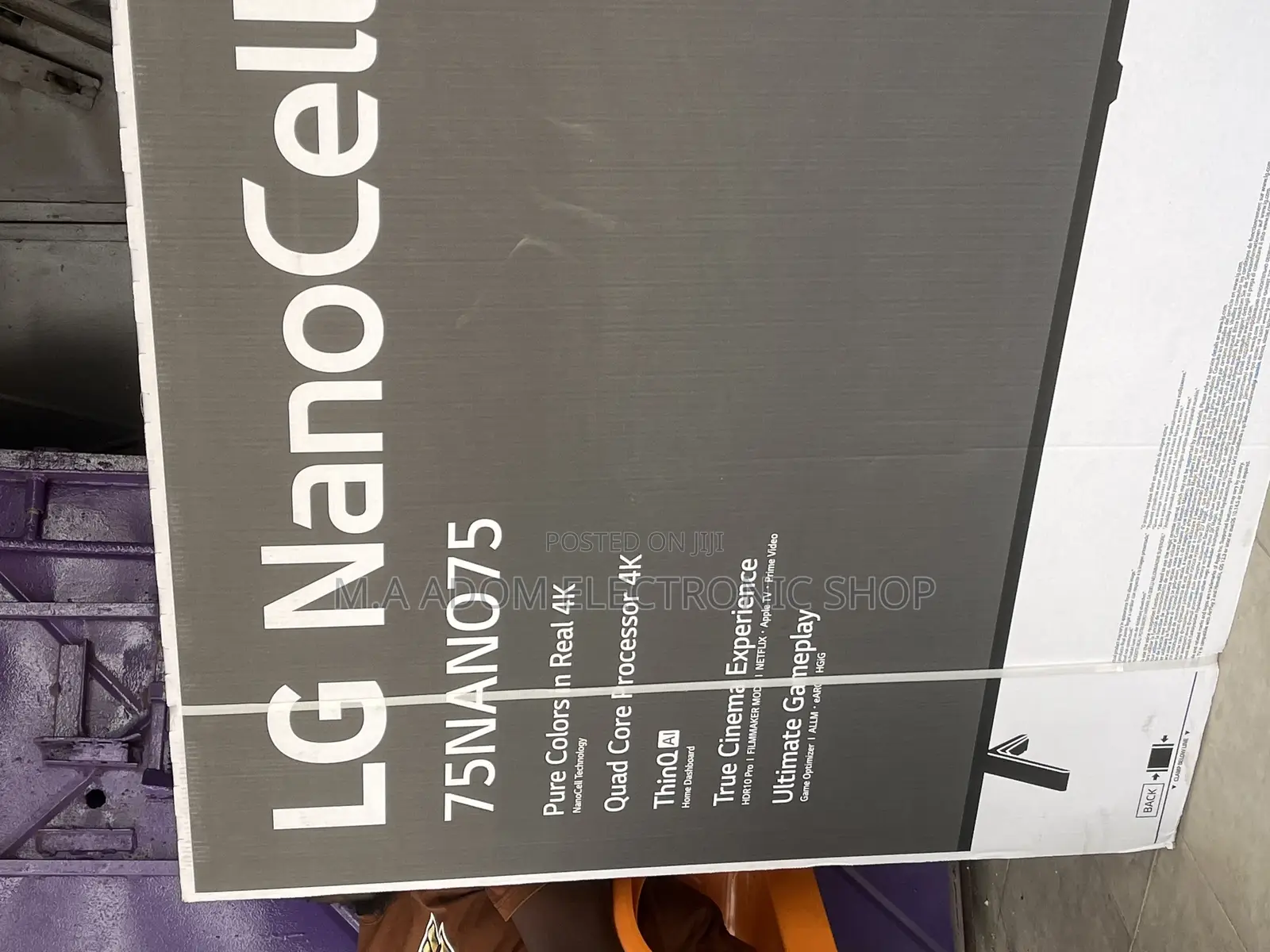 Lg Nanocell 75” Led Tv With True Cinema Experience