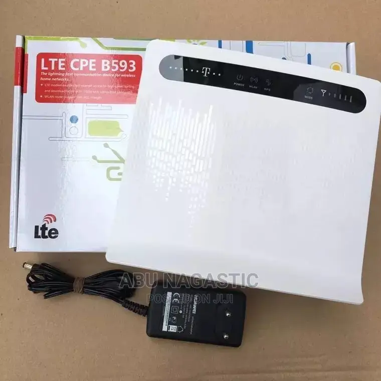 Unlocked Huawei B593 4G LTE Router