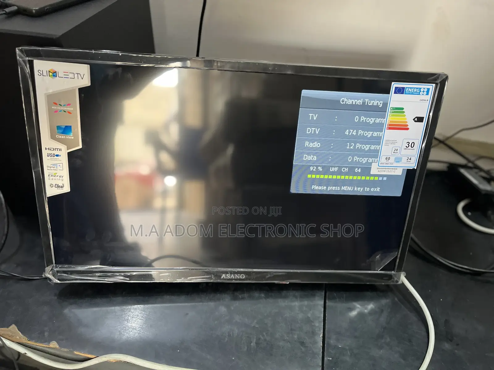 Very Slim Asano 24” Digital Fullhd Led Tv