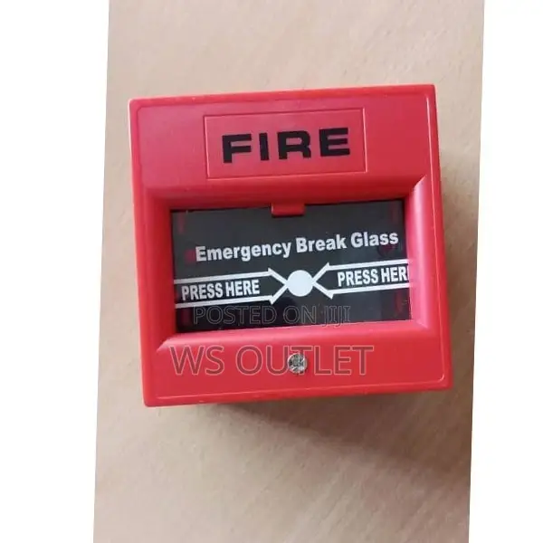 Emergency Break Glass Broken Call Point