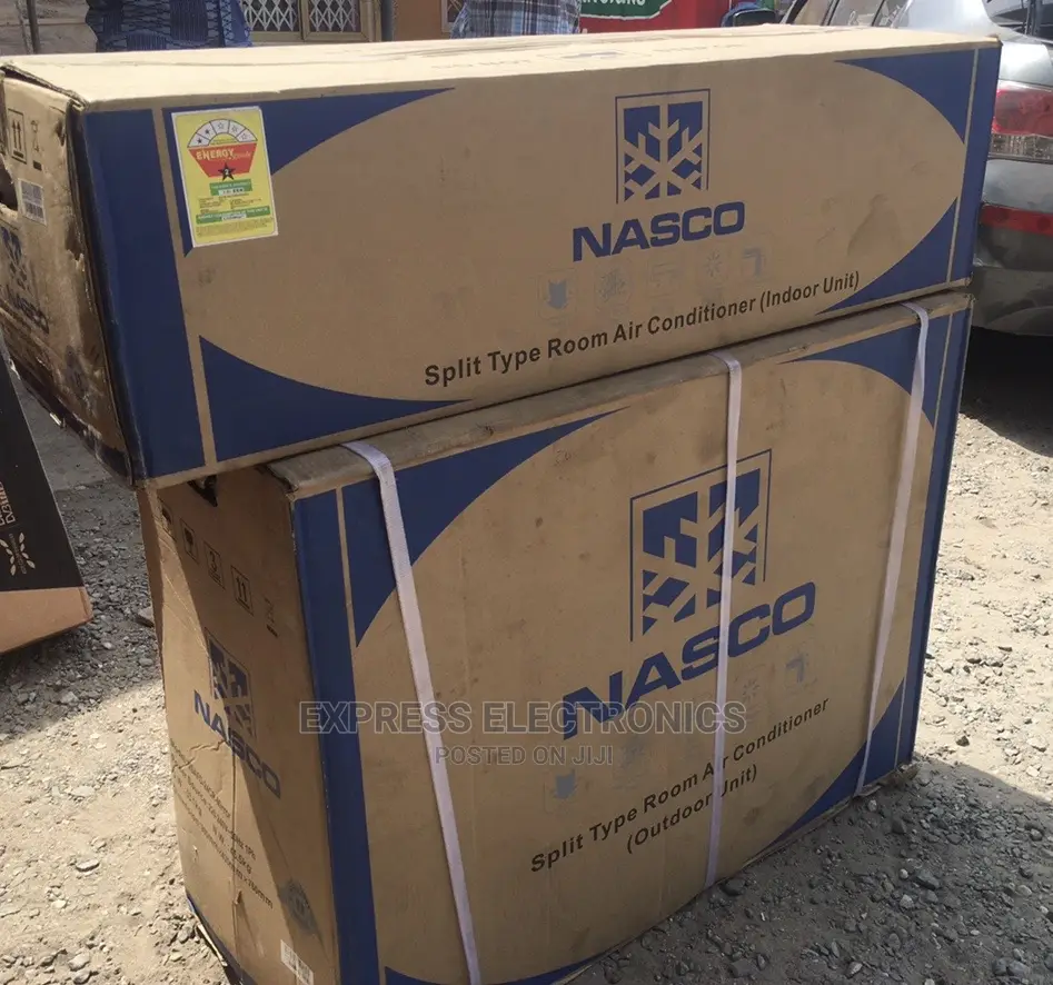2hp Split R410 Gas Fast Cooling Anti Corrosion Fin Nasco AC
