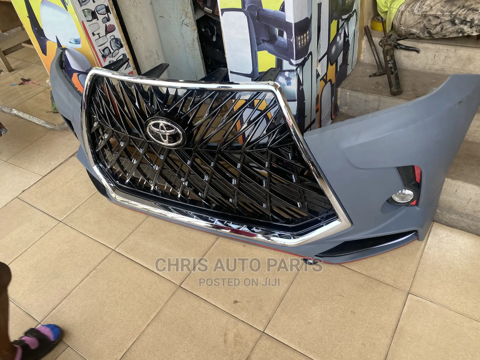 Toyota Highlander 18 Bumper Spec