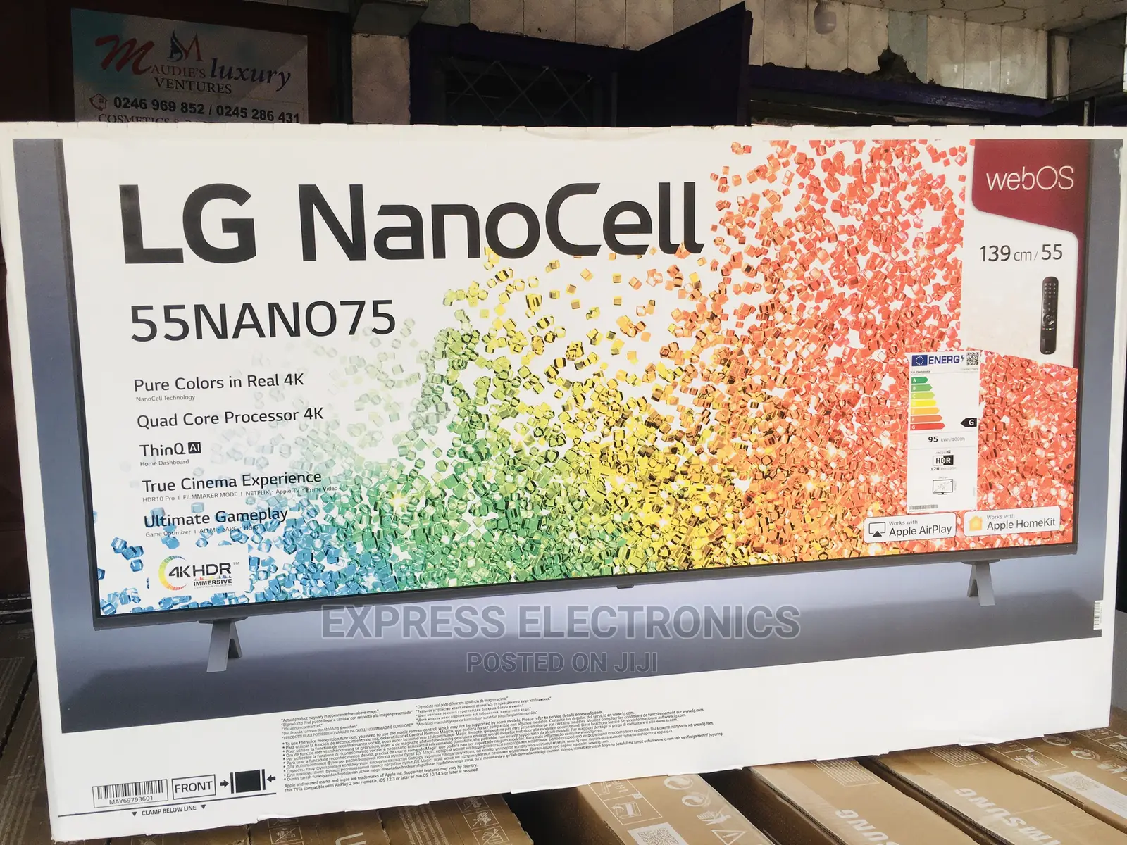 Nanocell 55”Incredible Ultra HD Picture Nano 756+Dstv