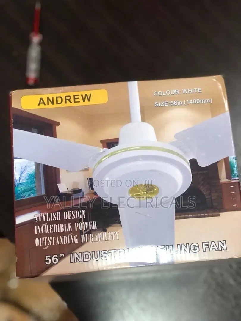 Andrew Long Medium Short Blade Ceiling Fan