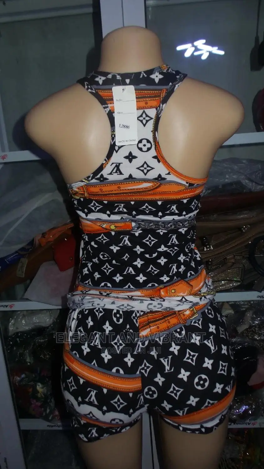 Beautiful Designer Ladies Set Of Two Shorts And Top