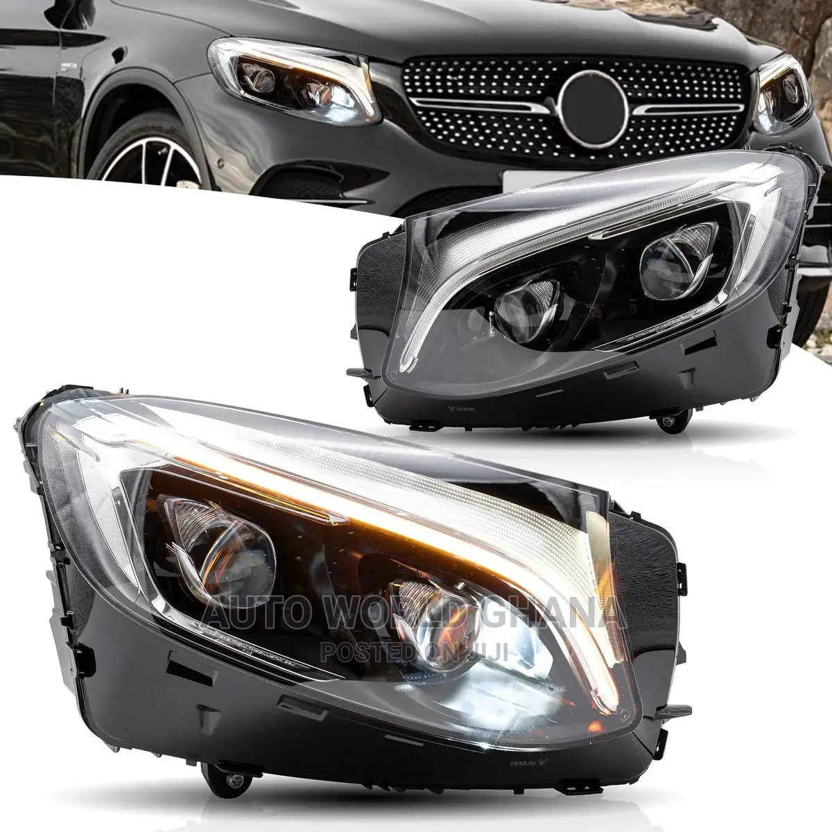 Mercedes Benz GLC 300 GLC 200 Headlight