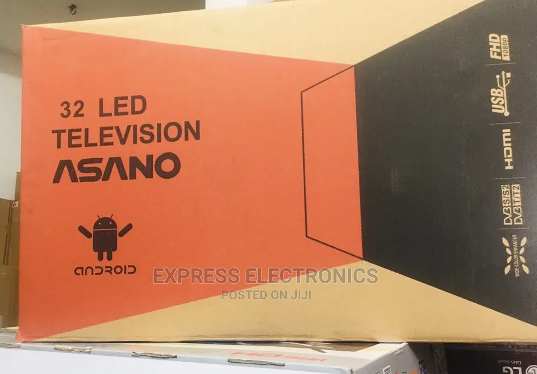 {+Free Dstv}32” Full Hd Digital-Satellite Asano Tv