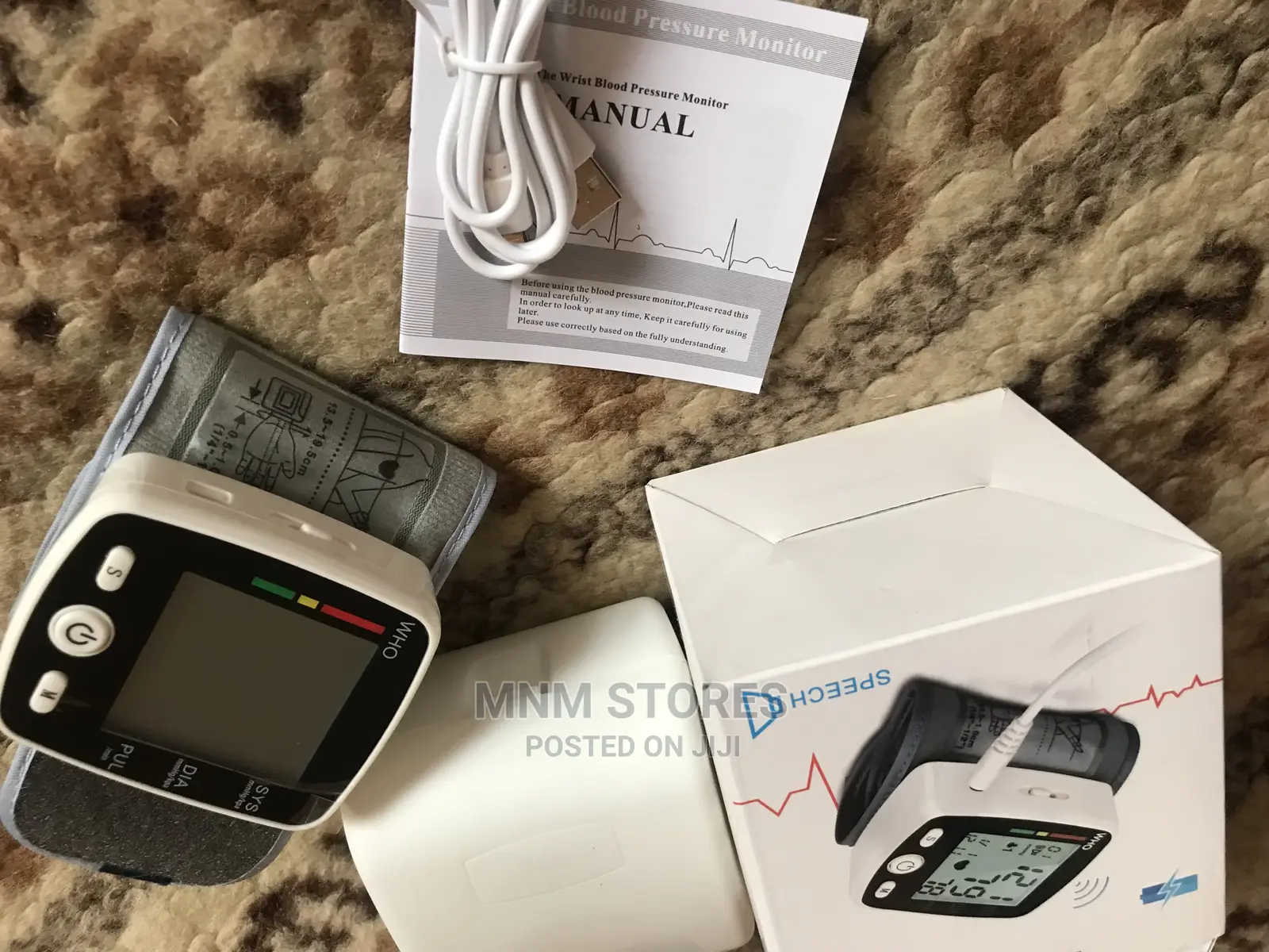 Rechargeable Wrist Blood Pressure Monitor