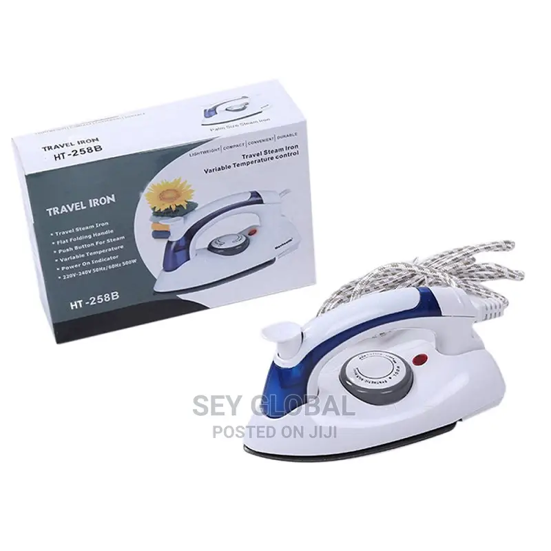 Portable Foldable Handheld Steam Travel Iron Folding Compact