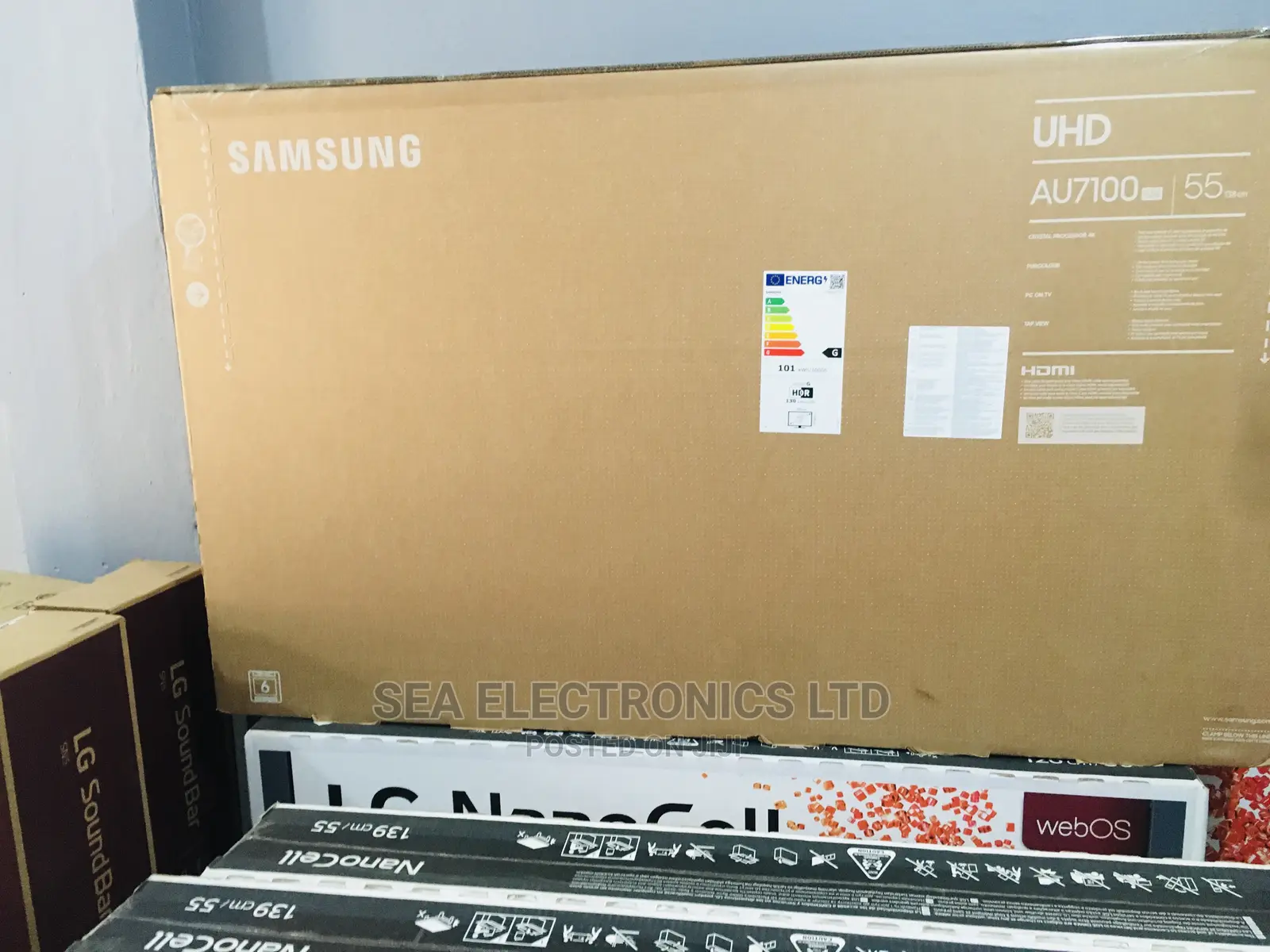 Samsung Uhd 55” Smart Tv