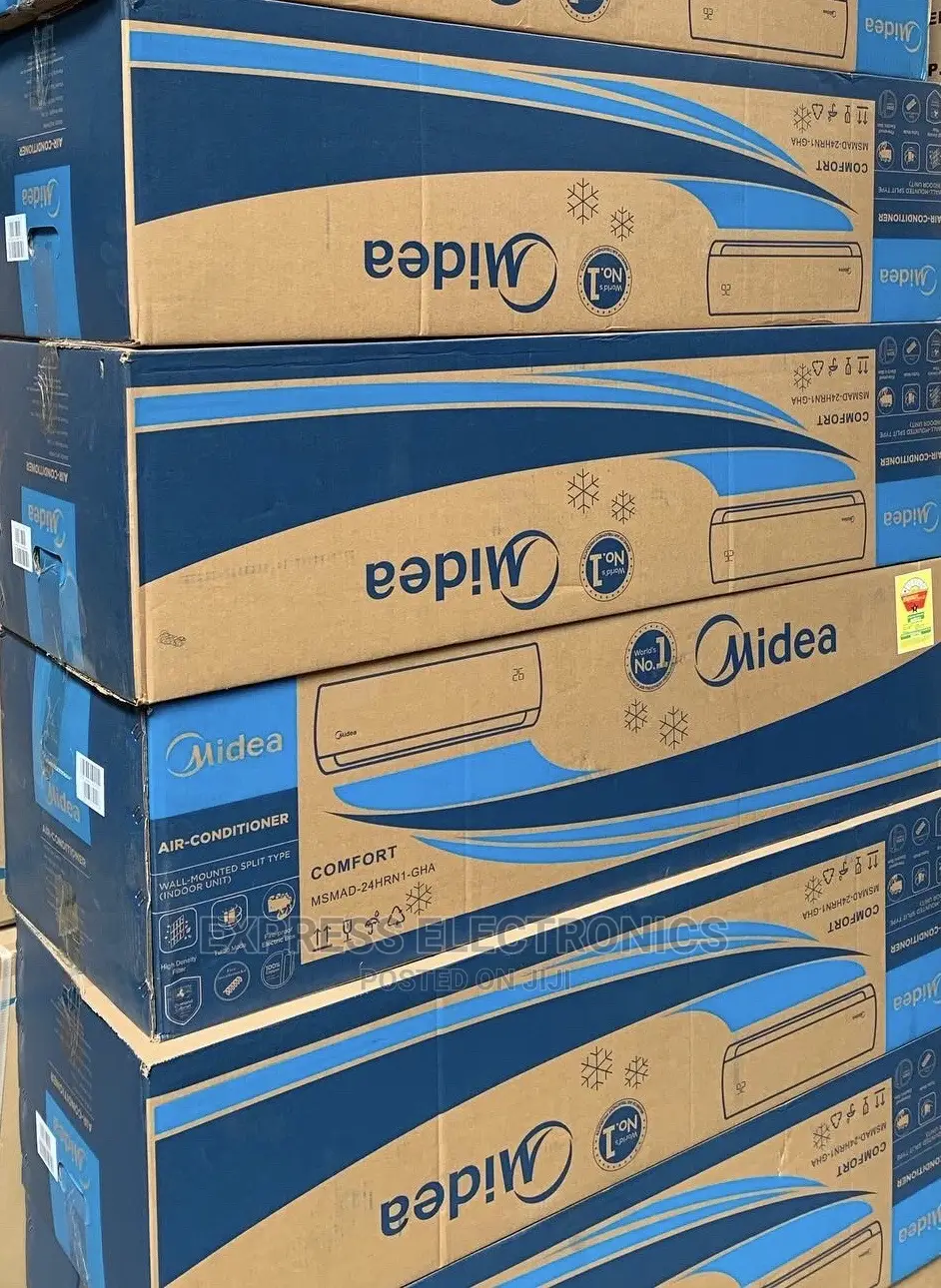 Golden Fin Sleep Mode Quick Cooling 1.5hp Midea Split AC