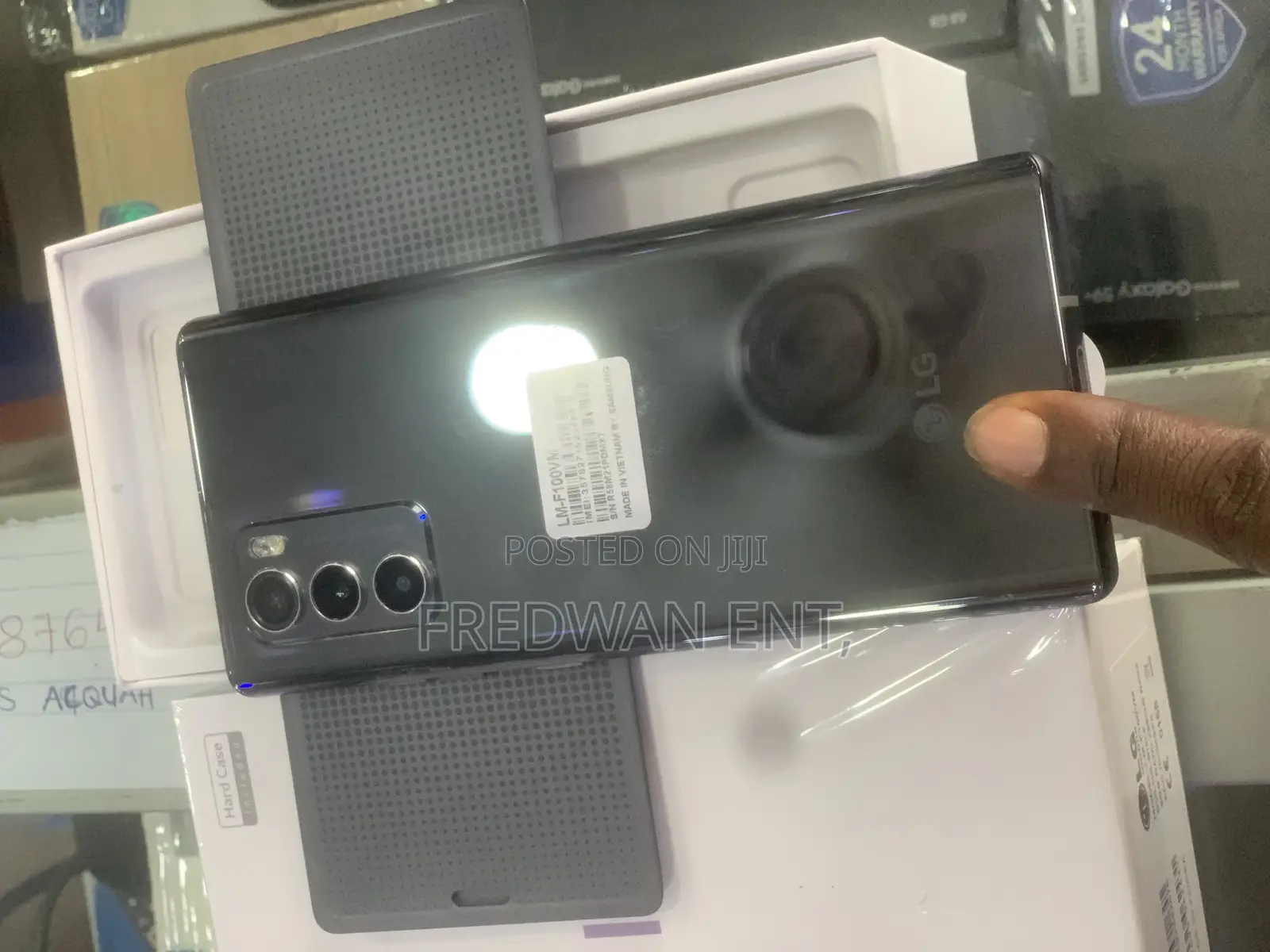 New LG Wing 5G 128 GB Gray