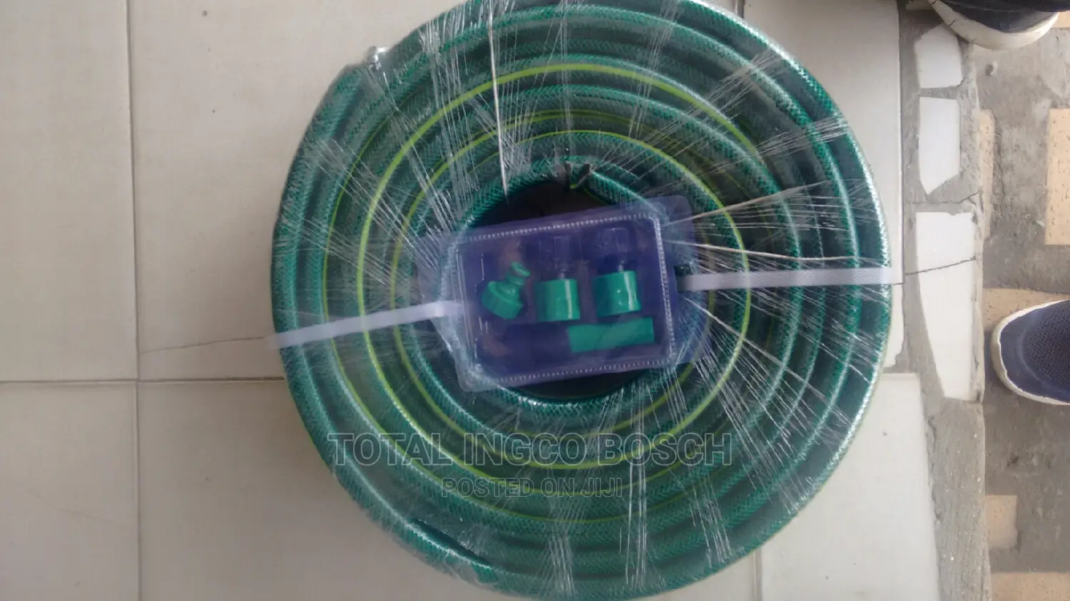 Italian Ferrobel Garden Hose With Sprinkler 50 Meters