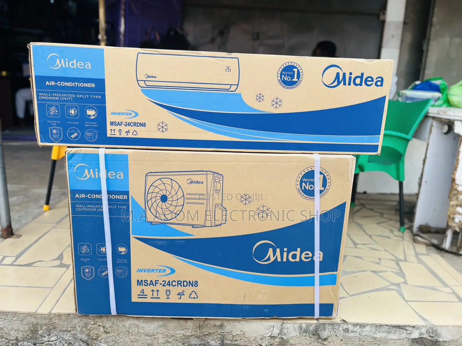 Korean Made Midea 2.5 R32 Gas Inverter Air Conditioner